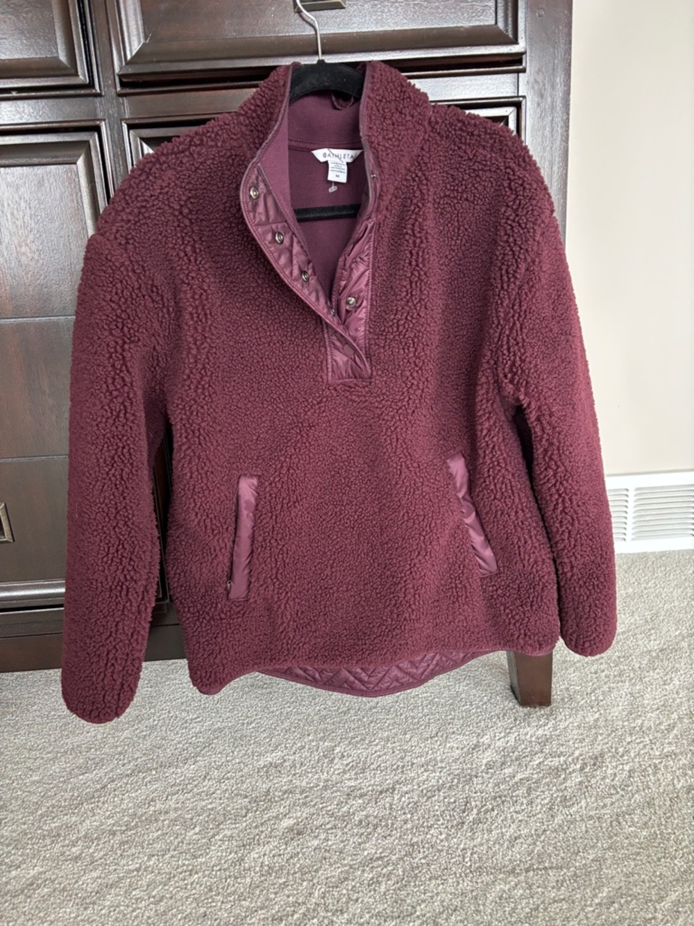 Athleta Sherpa style pullover